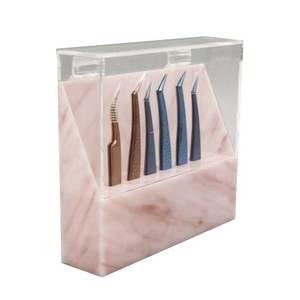 Organizador de Pinzas Acrílico Resistente para Artistas de Pestañas y Salones de Belleza - Soporte Transparente para Pinzas, Mantiene las Herramientas Organizadas, Venta al por Mayor - Product Image 3