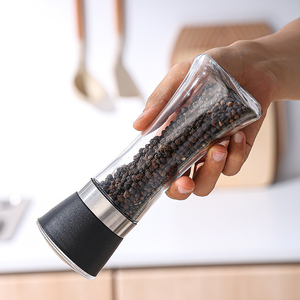 Pot de rangement pour épices en verre pour barbecue de cuisine avec cuillère télescopique pour un accès facile aux assaisonnements secs et aux ingrédients de cuisine - Product Image 4