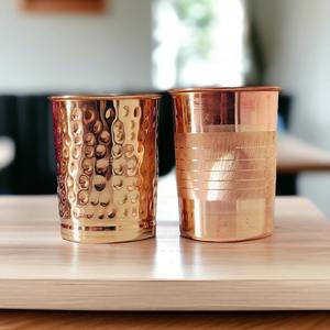 Vasos de Cobre para Beber al por Mayor, Vaso de Cobre OEM, Juego de Vasos de Cobre Personalizados, Vasos de Cobre de Marca Privada - Product Image 3