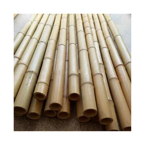 Construction Building Decoration Bamboo Canes Bamboo Poles For Garden/Roof/House