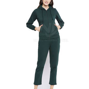 Diseñe su propio chándal de mujer de manga larga personalizado Ropa de invierno de calidad superior Chándal de mujer - Product Image 1