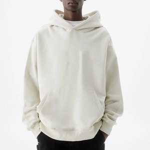 Sweat-shirts et sweats à capuche en coton pour hommes de haute qualité en gros, sweats à capuche décontractés longs - Product Image 2