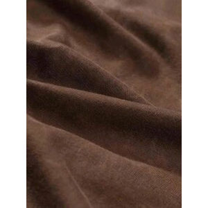 Camiseta deportiva tejida de microfibra de algodón 100% para hombre, Camiseta estampada de manga corta de Color sólido con logotipo personalizado - Product Image 2