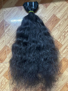 Extensiones de cabello humano Remy virgen camboyano 14 pulgadas suelta onda profunda rizado doble dibujado cabello crudo sin procesar - Product Image 6