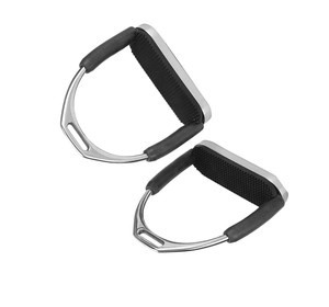 Nouvelle arrivée étriers d'équitation en acier inoxydable léger réglable poignée de sécurité durable OEM usine équestre - Product Image 5