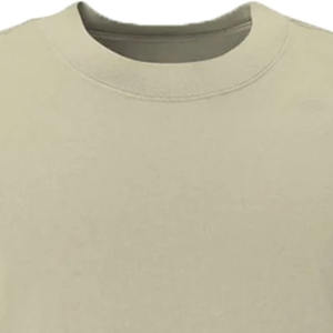 T-shirt pour homme de grande taille personnalisable de haute qualité, blanc, 200 g/m², tissu doux en élasthanne/coton/fibre de bambou, coupe ample - Product Image 2