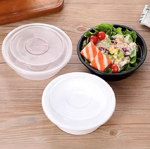 Hot Sale <b>Circle</b> Disposable Airtight Meal Prep <b>Plastic</b> Food <b>Container</b> with Lid Microwave Safe for Sale 2024 - Product Image 4