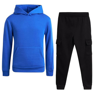 Survêtement 2 pièces pour homme, sweat à capuche et pantalon de survêtement, jogging athlétique décontracté pour homme - Product Image 1