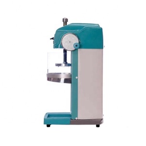 Broyeur à glace en blocs SI-100E, prix de gros, broyeur à glace bleu avec lame spéciale en acier inoxydable, fabriqué au Japon - Product Image 2