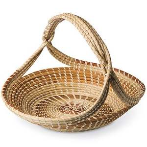 Panier élégant en rotin pour organiser des serviettes ou des articles de garde-manger avec un aspect naturel fait à la main et fabriqué - Product Image 3