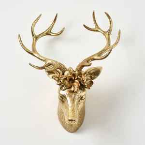 Haute demande avec un prix raisonnable fait à la main en laiton de qualité supérieure renne bougeoir décor en gros décoratif avec qualité d'exportation - Product Image 3