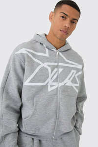 Conjunto Deportivo Holgado de Gran Tamaño con Bordado 3D Personalizado, Pantalones Deportivos Anchos y Transpirables de Estilo Urbano, Unisex - Product Image 5