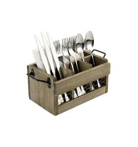Standard Design Wooden Kitchen <b>Utensil</b> <b>Holder</b> Prime Quality Wooden Cutlery <b>Holder</b> for Hot Selling Cutlery <b>Holder</b> - Product Image 4