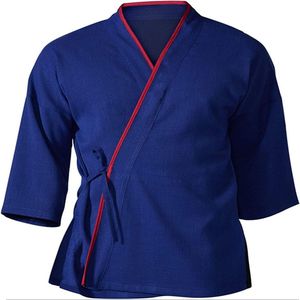 Uniforme de Karate Ligero de Alta Calidad para Adultos, Logotipo Personalizado, Cordón Elástico, Servicio OEM, Ropa de Artes Marciales de Poliéster/Algodón - Product Image 1