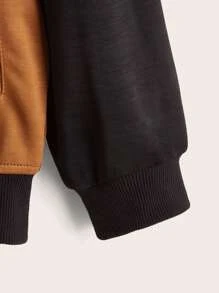 Personnalisable pour hommes et femmes College Baseball Varsity Jacket Vente en gros Blank Plain Canvas Jacket avec taille Logo Options de couleur - Product Image 4