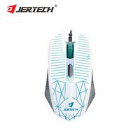 Ensemble clavier-souris espagnol personnalisé pour PC avec rétroéclairage arc-en-ciel Jertech KM950 Combo clavier et souris de jeu pour ordinateur Gamer LED