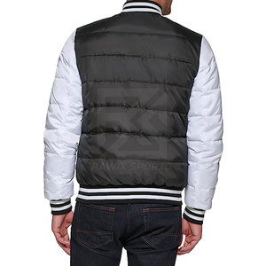 2025 Puffer <b>Jackets</b> Custom Style <b>Men</b> Wool Puffer <b>Jackets</b> Wholesale Price <b>Long</b> Sleeves Winter <b>Jackets</b> - Product Image 4