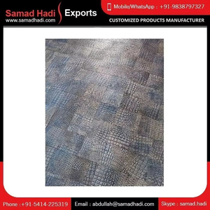 Alfombra de piel de vaca 100% auténtica, Alfombra de piel de vaca Natural bordada con pelo para la oración en el hogar o la habitación - Product Image 2