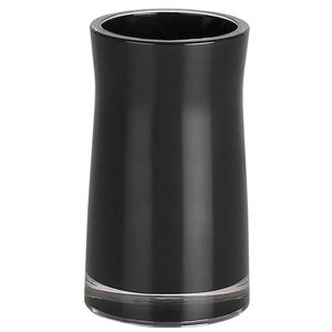 Collezione Spirella Sydney, Portaspazzolino 7 x 12 cm, Acrilico, Nero - Product Image 1