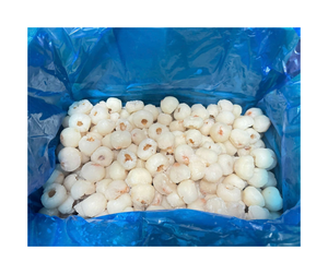 Prix d'usine Vietnam IQF Frozen Lychee Fournisseur-Chair blanche Lychee congelé pour les acheteurs en vrac du Vietnam - Product Image 1