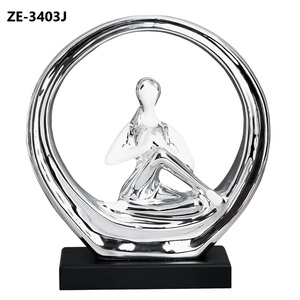 Escultura de Animales de Metal Hecha a Mano de Lujo para Decoración del Hogar, Decoración de Bodas Rústicas, Escultura Moderna Pulida, Zahid Exports - Product Image 3