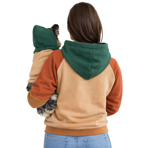 Sweat à capuche Ranger Human pour chiens et propriétaires, ensemble assorti, sweat à capuche élégant, confortable et douillet pour animaux de compagnie et humains, parfait pour les activités de plein air - Product Image 2