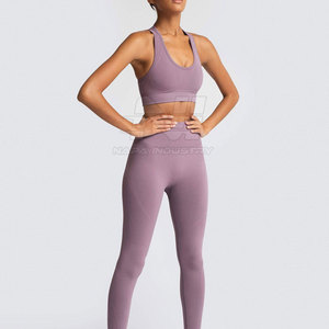 ชุดโยคะแฟชั่นสำหรับผู้หญิงชุดออกกำลังกายแบบรัดรูปคุณภาพสูง - Product Image 5