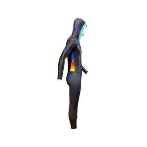 ชุดเล่นสกีความเร็วสูงสำหรับผู้หญิงและผู้ชายชุดเล่นสกีแบบชิ้นเดียวพิมพ์ลายซับลิเมชันโลโก้ได้ตามต้องการ - Product Image 4