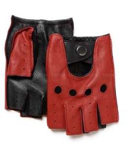 Gants d'haltérophilie Gant de protection de la paume 100% Peau de mouton Double Face Cuir Meilleure qualité Unisexe Sports de plein air Équitation Cyclisme - Product Image 5