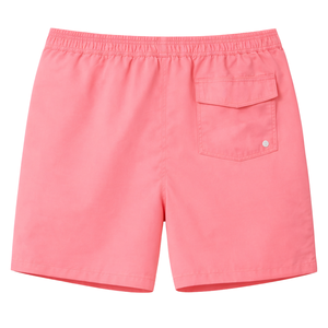 Shorts de bain recyclés pour femmes, multicolores, séchage rapide, taille haute, élastique à la taille, cordon de serrage, écologiques, pour la plage - Product Image 2
