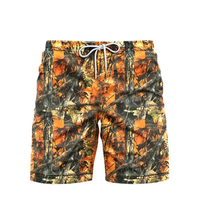 Short cargo en coton imprimé de dernière génération pour la chasse, la randonnée et les activités de plein air, longueur genou, motif camouflage, tendance, respirant pour homme - Product Image 1