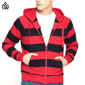 Vente en gros de sweat à capuche en coton avec fermeture à glissière OEM Streetwear fermeture à glissière pour hommes coupe surdimensionnée avec logo fournisseur d'usine du Pakistan - Product Image 1