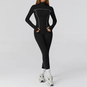 Fabricant de vêtements de yoga pour femmes Costume sexy pour femmes Ensemble 2 pièces Costume de fitness à la mode pour femmes - Product Image 5