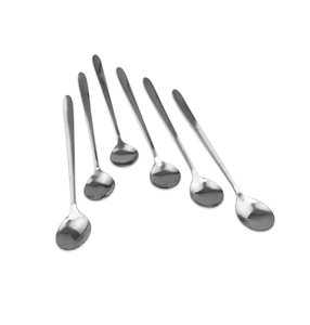 Cuillère en acier inoxydable de vente chaude pièces de coutellerie argenterie avec cuillère à dessert de la meilleure qualité couverts de qualité supérieure - Product Image 2