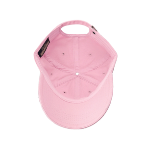 Haute qualité imperméable Baseball classique casquette de Baseball coton doux taille réglable rose clair 100% coton lavable réglable - Product Image 4