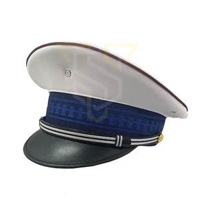 Nouvel arrivage Chapeau d'officier pour hommes à l'extérieur pour adultes Meilleure qualité Couleur solide Haute qualité Logo personnalisé Casual Service OEM PK - Product Image 4