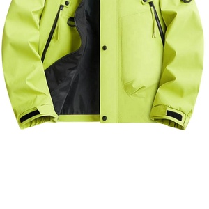 Unisex Breathable Eco-Friendly Windbreaker Shorts Set 100% Nylon Solid Pattern Custom Zip <b>Thin</b> Winter Windproof - Product Image 5