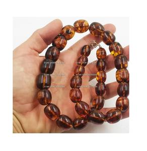 Collar de resina hecho a mano para mujer, novedad de 2023, collar de cuentas de triple capa, collar de cuentas coloridas de STAR CRAFTS INDIA - Product Image 1