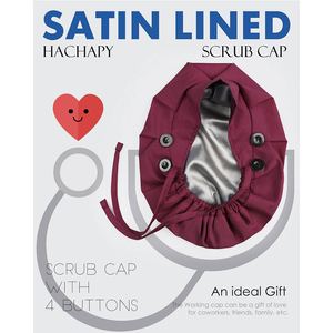 Gorro Quirúrgico de Algodón Suave al por Mayor, Ajustable, para Médico, Enfermera, Uso Clínico en Hospitales, Diseño Estampado - Product Image 2