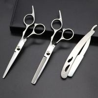 Fournisseur Ciseaux de coiffeur Kit de ciseaux de coiffure de 6 pouces pour salon Ciseaux de coiffeur et de coiffeur de bonne qualité