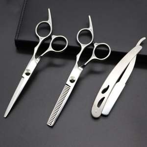 Fournisseur Ciseaux de coiffeur Kit de ciseaux de coiffure de 6 pouces pour salon Ciseaux de coiffeur et de coiffeur de bonne qualité - Product Image 6