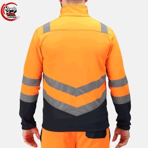 Men's High Quality Top Trending Customized <b>Softshell</b> <b>Jacket</b> Breathable Waterproof Reflective <b>Hi</b> <b>Vis</b> for Outdoor Activities - Product Image 2