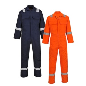 Hi vis-mono de trabajo con cremallera, traje de seguridad reflectante a rayas para construcción - Product Image 1