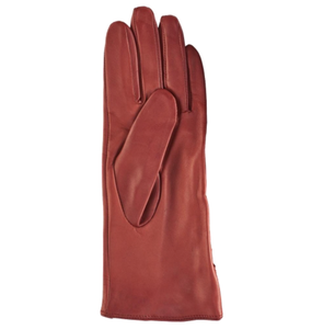 Guantes de vestir de cuero de piel de cabra personalizados para mujer con estilo Diseño liso para fiesta informal diaria y uso al aire libre - Product Image 4
