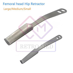 Animal orthopédique Articulation de la hanche Ensemble d'arthroplastie de la hanche cuillère à chapeau Écarteur de hanche Râpes pour animaux de compagnie PAR MEDICAB INSTRUMENTS - Product Image 6