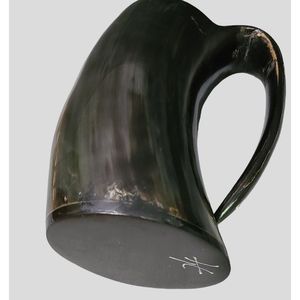 AVEC CORNE À BOIRE DE VIKING POLI FABRIQUÉ À LA MAIN BIÈRE STEIN Tasse à corne à boire Viking Tasse à corne à boire Tasse à café - Product Image 5