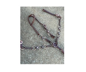 Producto de caballo de calidad superior Juego de tachuelas occidentales de piel de vaca Equipo de caballo resistente y de larga duración de la India - Product Image 3