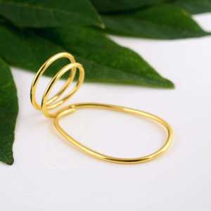 Anillo de artritis más vendido 2024 para desviación lateral, férula de dedo lateral doblada, anillo de latón ajustable para boda - Product Image 6