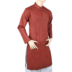 Kurta Básica para Hombre - Marrón - Product Image 1
