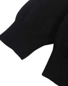 Sudadera con capucha de lana de algodón para hombre de diseño personalizado al por mayor para invierno ropa informal Jersey de algodón negro para hombre diseño de moda - Product Image 6